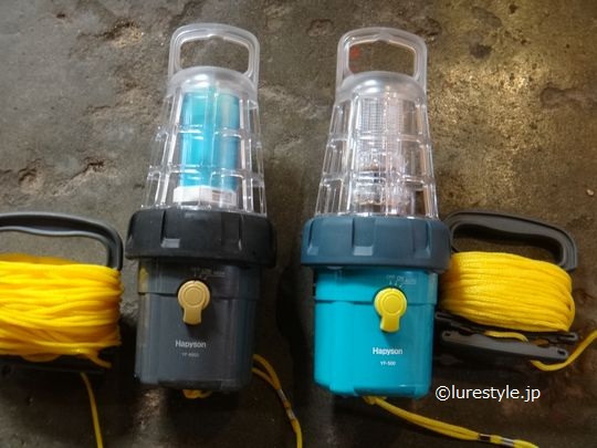ハピソン 乾電池式LED水中集魚灯 YF-500 インプレ | blog@lurestyle